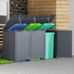 Door Out door Bin Cover